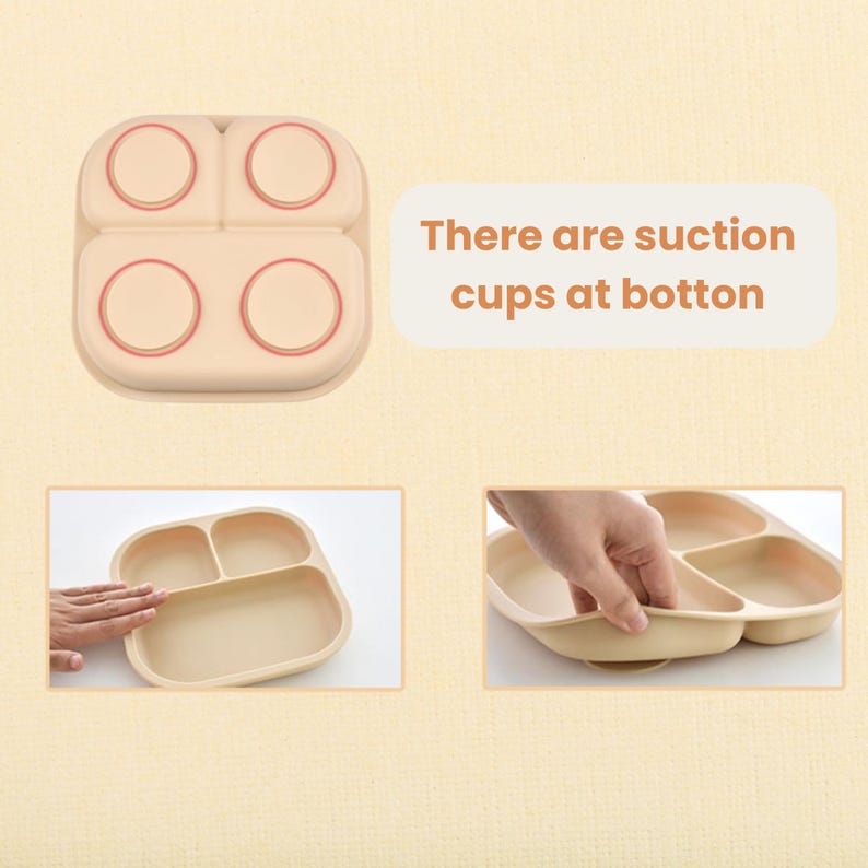 Personalized Silicone Baby Weaning Set, Custom Dinnerware Set