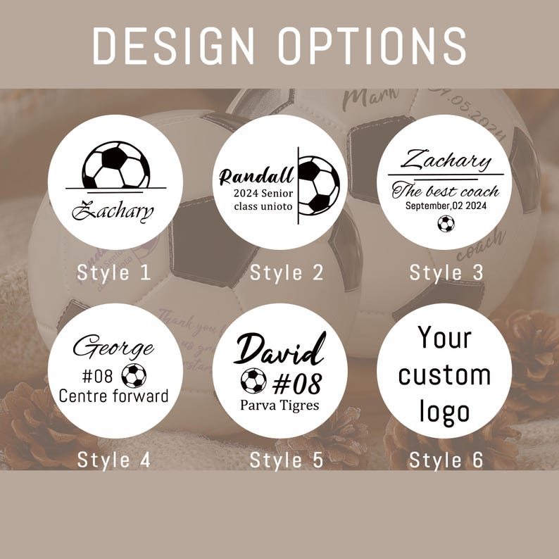 Personalized Custom Soccer Ball, Custom photo Footballs, Soccer coach Gift