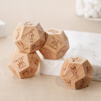Personalised Date Dice Set-Anniversary Gifts