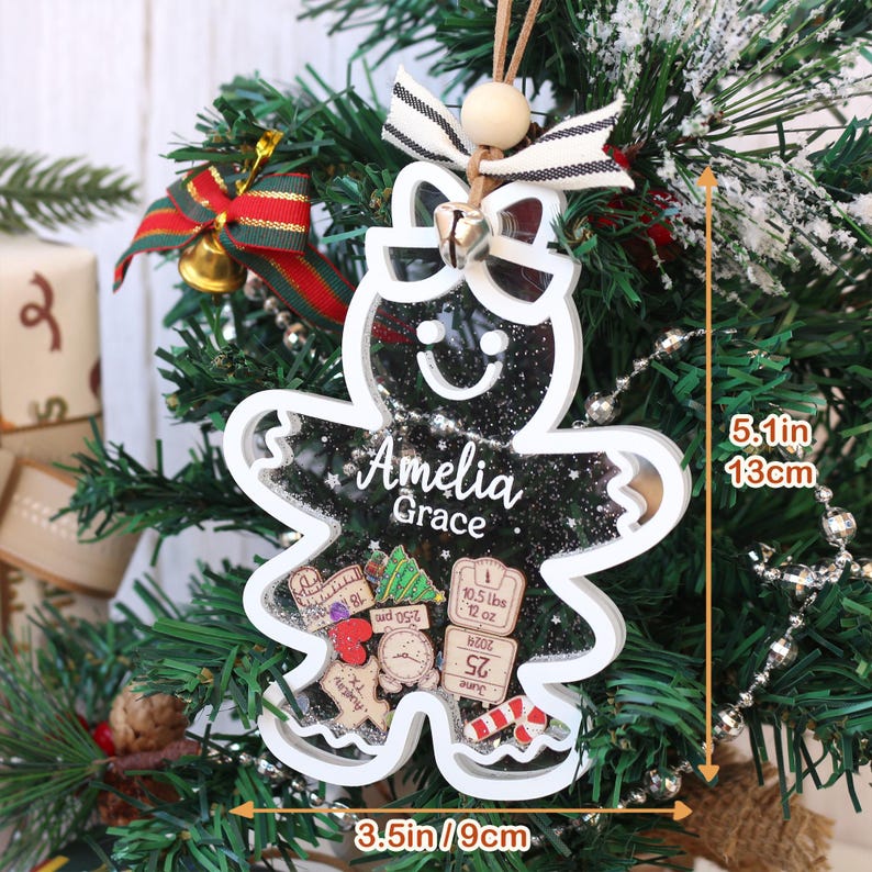 Personalized Baby's First Christmas Ornament
