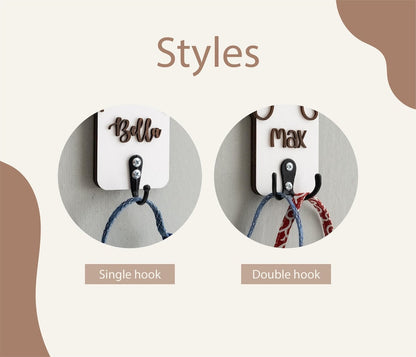 Personalized Dog Leash Holder For Organizing Pet Accessories