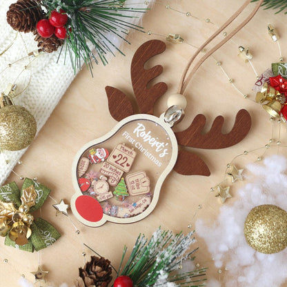Personalized Baby's First Christmas Ornament 2025: