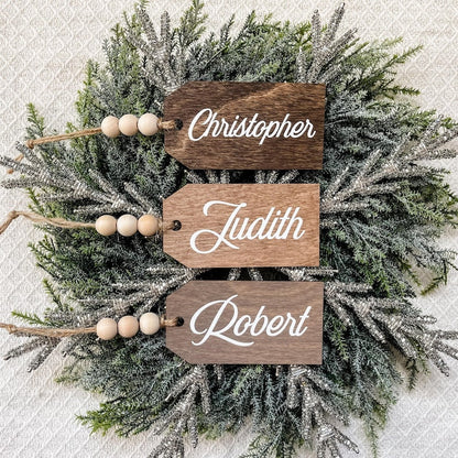 Personalized Stocking Tag, Stocking Name Tags