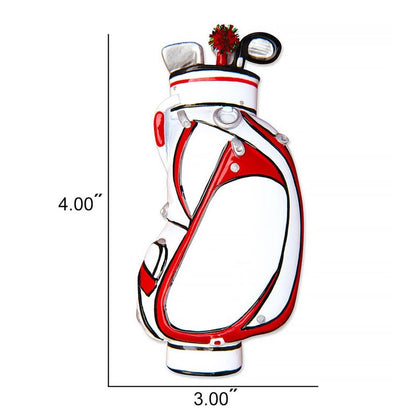 Personalized Golf Bag Christmas Ornament - Golf Ornament For Dad
