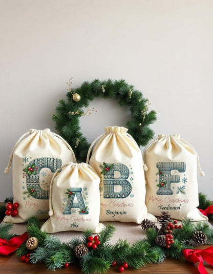 Personalised Santa Sack Christmas Sack Personalised Christmas Toy Sack