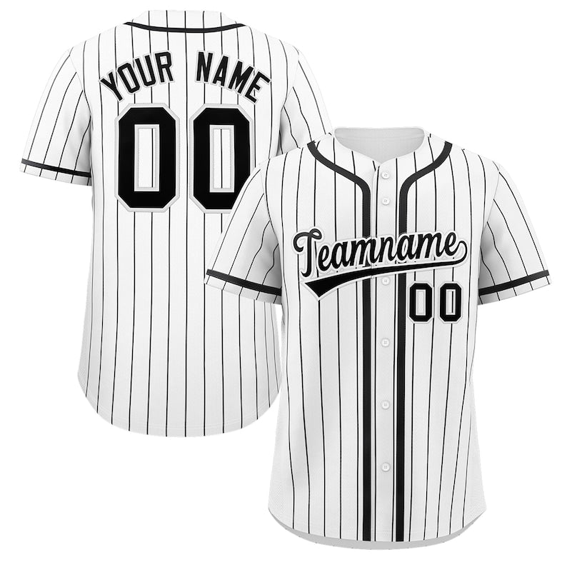 Personalized Name Team,Custom Stripe Line Color Baseball