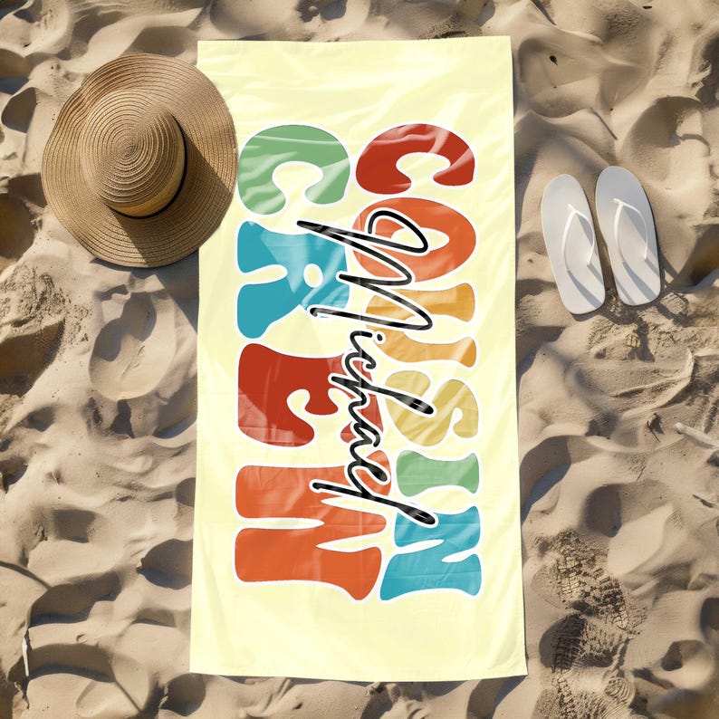 Cousin Crew Beach Towel, Summer Beach Gift For Cousin