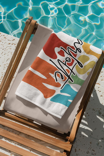 Cousin Crew Beach Towel, Summer Beach Gift For Cousin