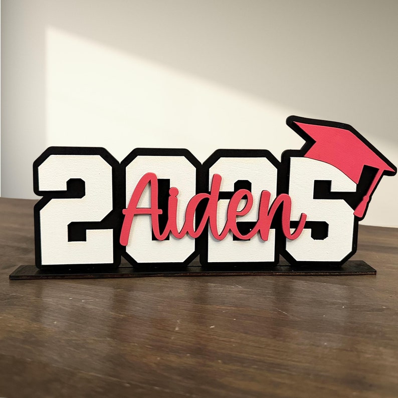 Graduation Decor Personalized Graduation Sign Grad Party Decor