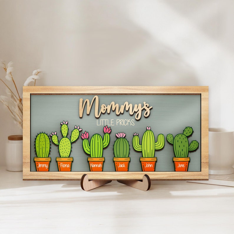 Funny Mother's Gift, Mama's Little Pricks, Mom Birthday Gift