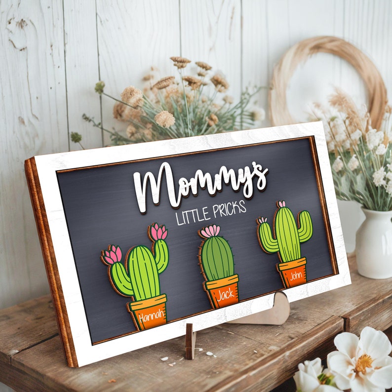 Funny Mother's Gift, Mama's Little Pricks, Mom Birthday Gift