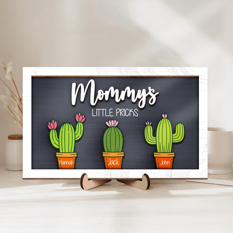 Funny Mother's Gift, Mama's Little Pricks, Mom Birthday Gift