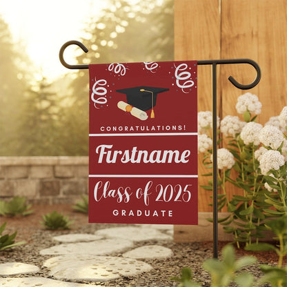 Custom Graduation Flag, Graduate Yard Sign, College Grad Flag