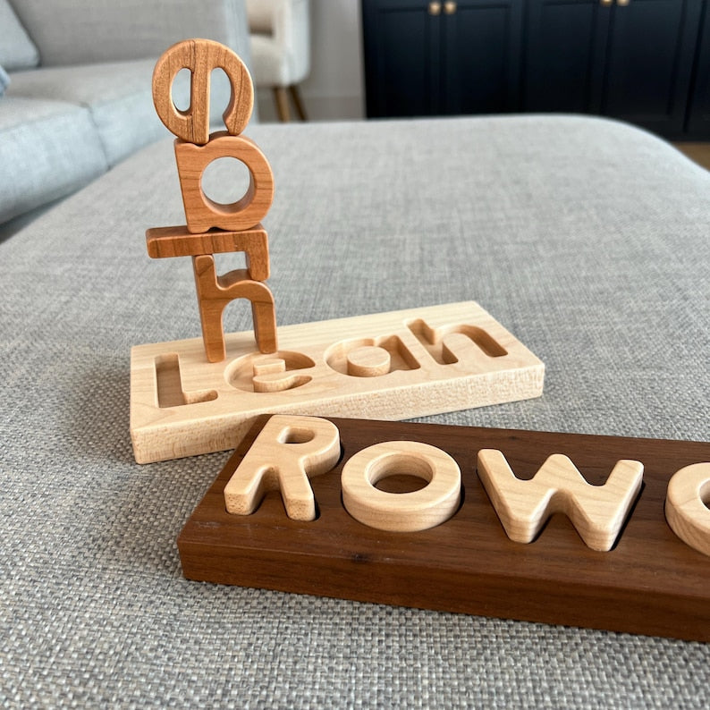 Wood Custom Name Puzzle