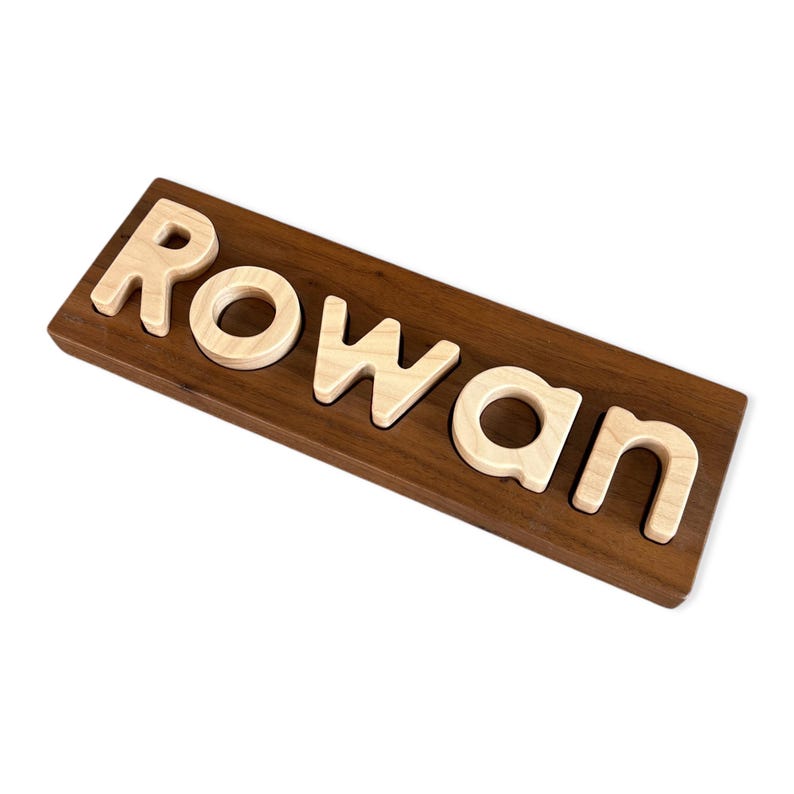 Wood Custom Name Puzzle