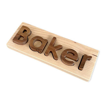Wood Custom Name Puzzle