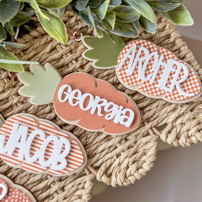 Easter Basket Tag Carrot Tag Basket Tag Personalized Easter Basket Tag