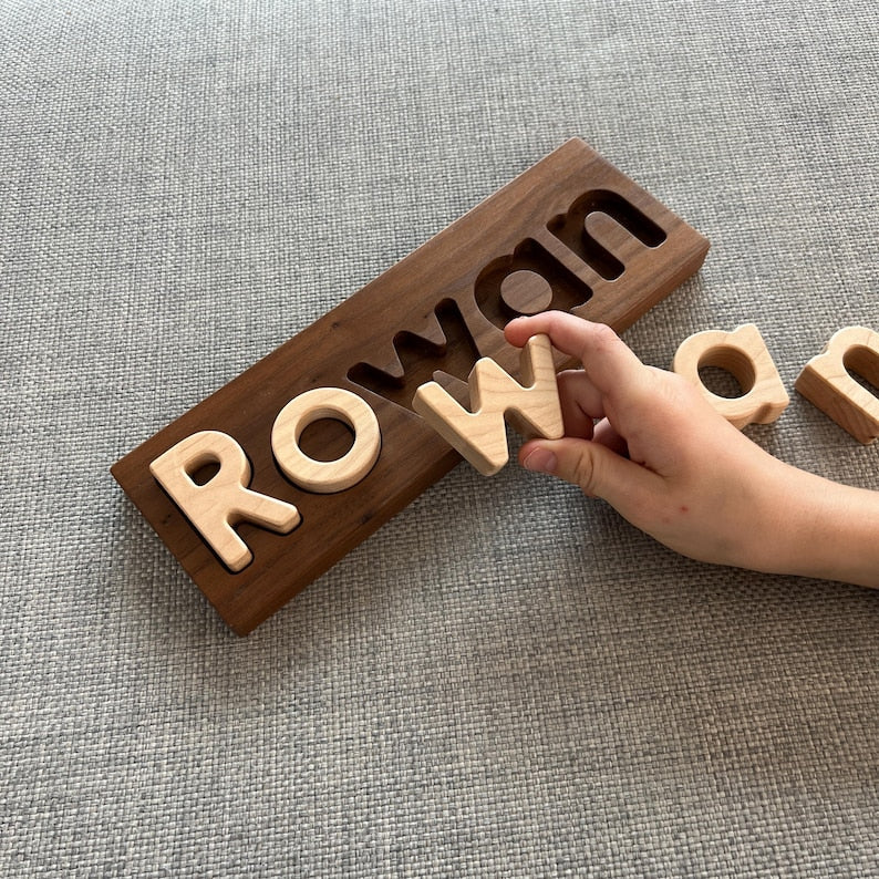Wood Custom Name Puzzle