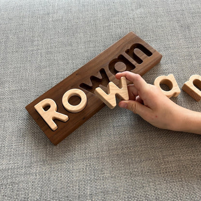 Wood Custom Name Puzzle