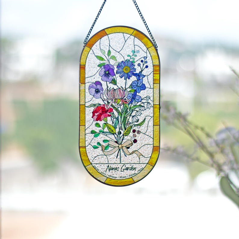 Family Birth Flower Bouquet Birth Month Flowers