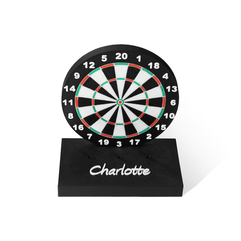Personalized Name Trophy Design Darts Holder