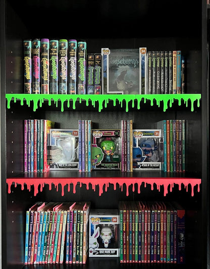Slime Drip Bookshelf Decor | Blood Drip Bookshelf Decor