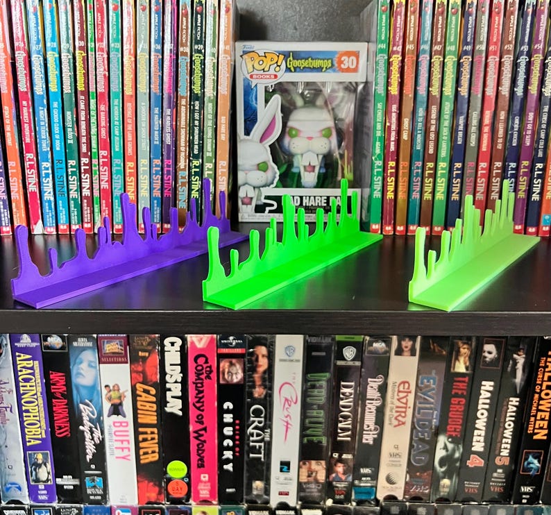 Slime Drip Bookshelf Decor | Blood Drip Bookshelf Decor
