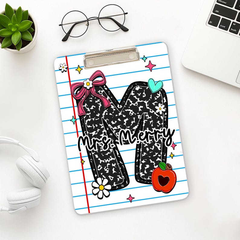Personalized Teacher Appreciation Gifts, Personalized Teacher Clipboard
