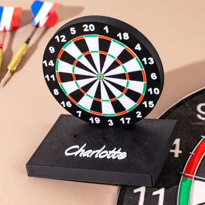 Personalized Name Trophy Design Darts Holder