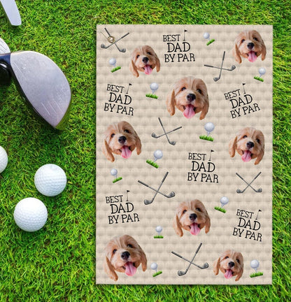 Custom Photo Golf Towel, Personalized Baby Face Golf Towel