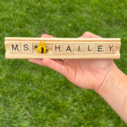 Name plate teacher sign teacher decor