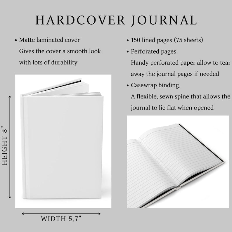 Custom Blessed Friend Journal: Christian Friendship Gift