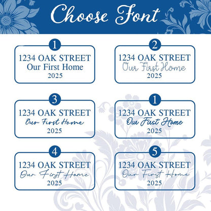 Personalized New Home Photo Ornament Custom House Address Ornament