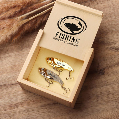 Personalized Engraved Fishing Lure, Custom Lure, fisherman Gift for Dad Uncle husband