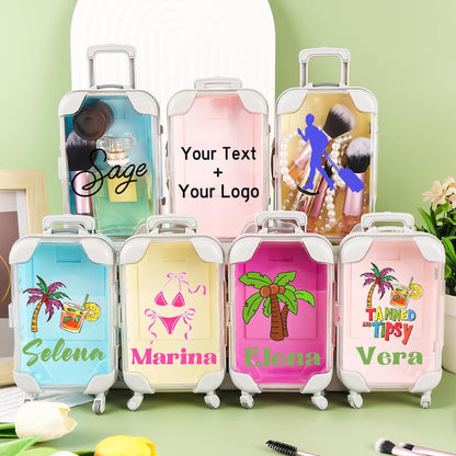 Personalized mini suitcase - Bachelorette Hangover Organizer