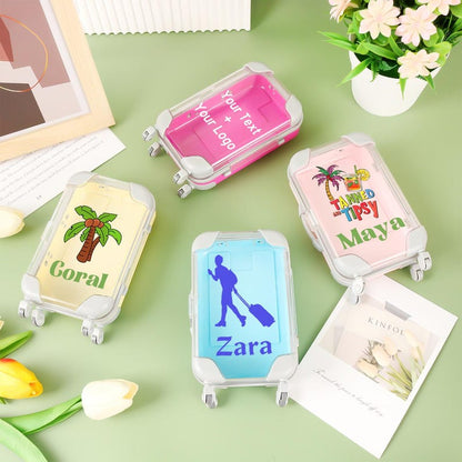 Personalized mini suitcase - Bachelorette Hangover Organizer