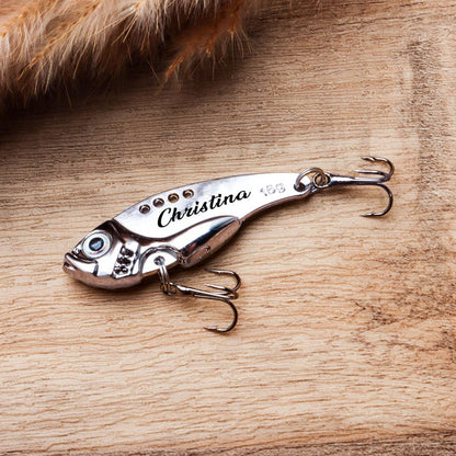 Personalized Engraved Fishing Lure, Custom Lure, fisherman Gift for Dad Uncle husband