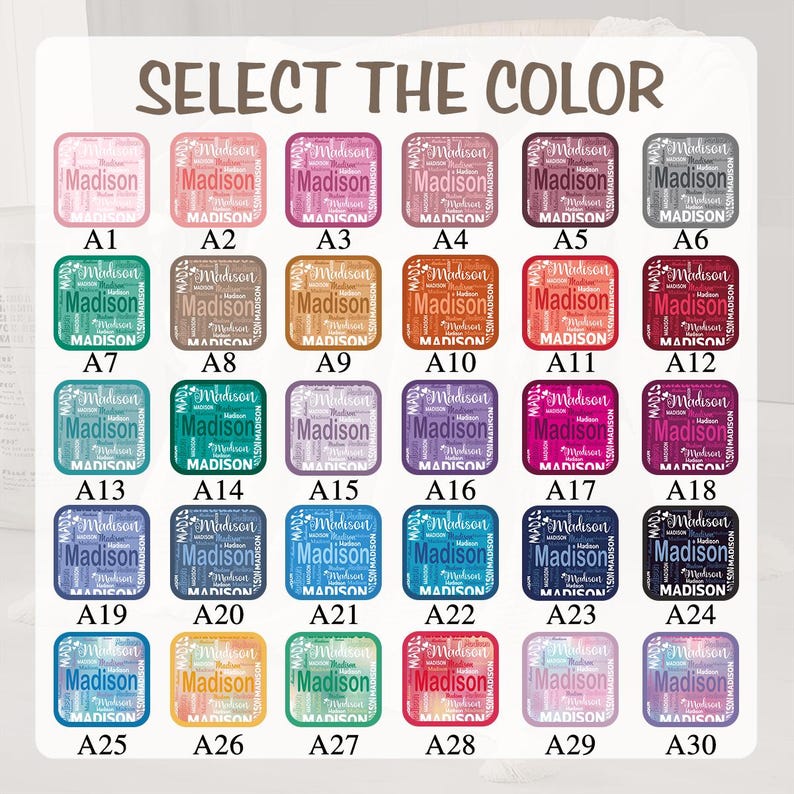 Personalized Name Fleece Blanket, Custom Word Cloud, Newborn Gift