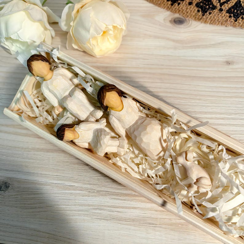Custom Engraved Family Figurine Set, Family Keepsake