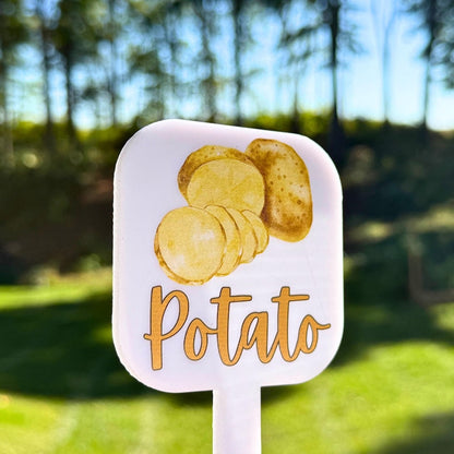 Colorful Acrylic Herb Marker