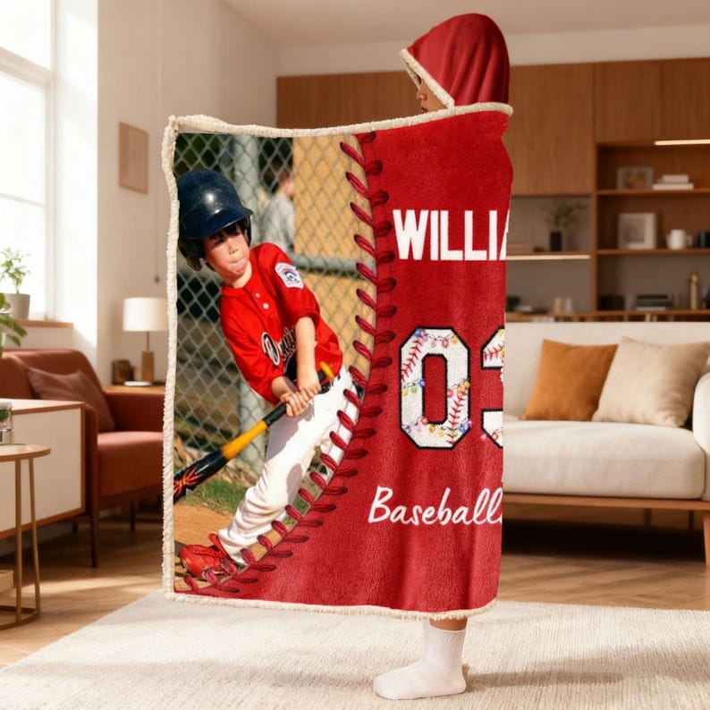 Best Player Custom Name Blanket Hoodie
