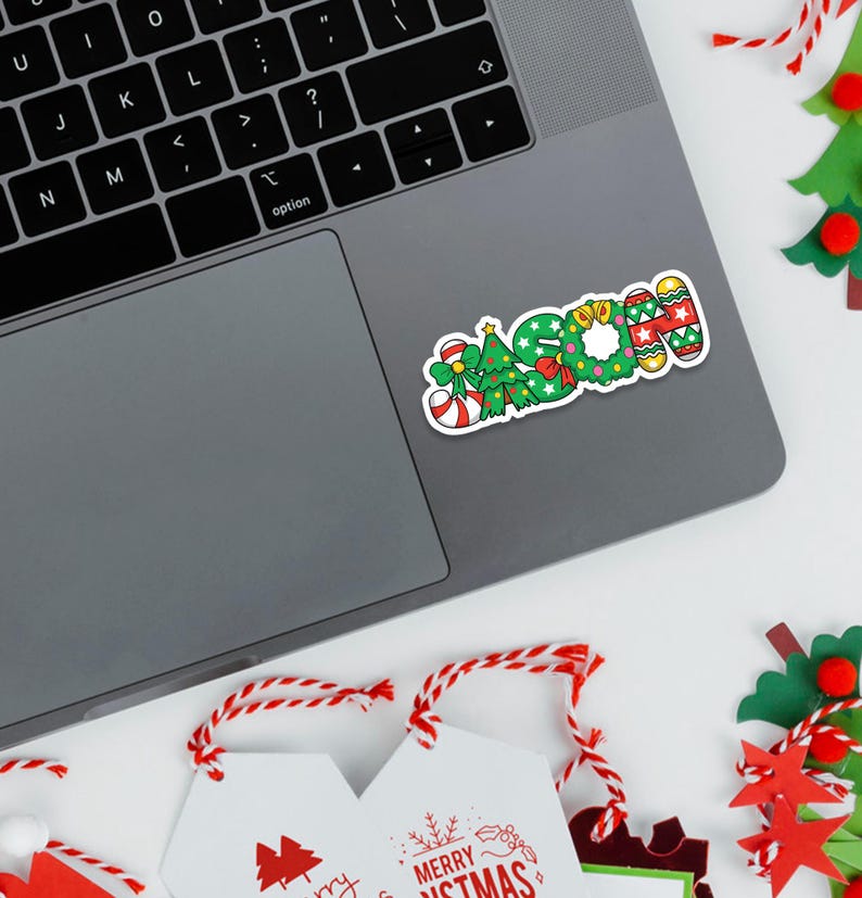 Christmas Stickers | Custom Christmas Gift Labels | Xmas Name Gifts Tags