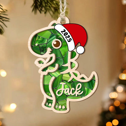 3D Layered Dino Ornaments for Kids