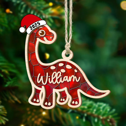 3D Layered Dino Ornaments for Kids