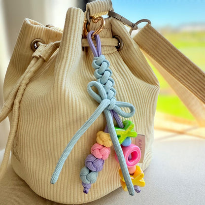 Custom Name Keychain with Knot