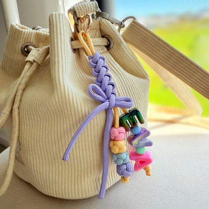 Custom Name Keychain with Knot