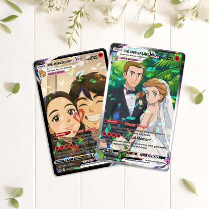Personalized Poke Love Acrylic Card