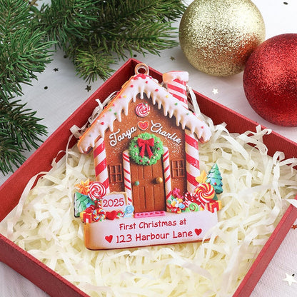 First Christmas in Our New Home Ornament, New Home Gingerbread Acrylic Ornament
