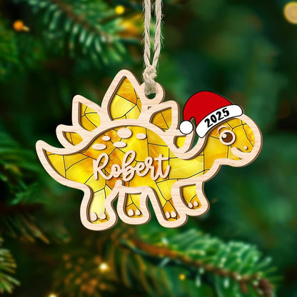 3D Layered Dino Ornaments for Kids