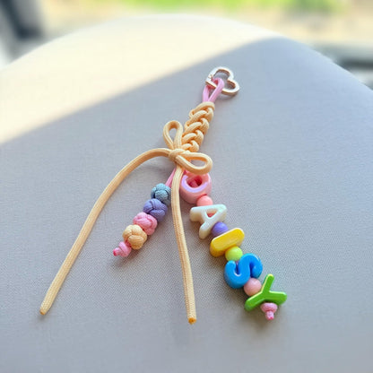 Custom Name Keychain with Knot